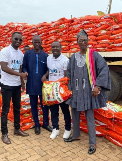 Ramadan: McDan donates 6,000 bags of rice, assorted drinks to 30 Muslim communities