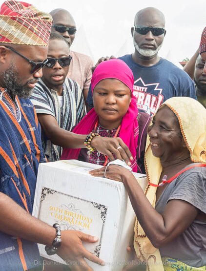 Widow Support By Dr. Daniel McKorley In Yendi