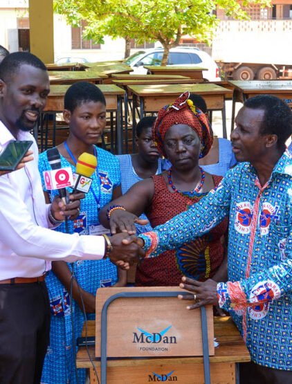 Desk crisis: La Presec PTA lauds Dr. Daniel Mckorley for intervening.